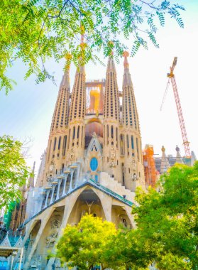 Sagrada Familia (Barselona). Çekim Konumu: İspanya, Barselona