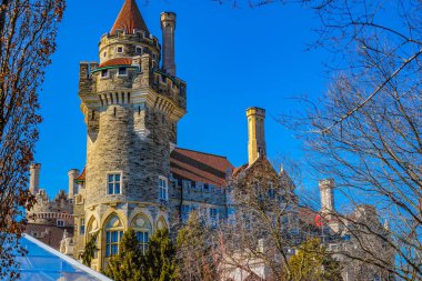 Casaloma görünümü (Toronto). Çekim Konumu: Toronto