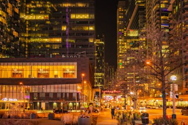 Toronto gece görüşü (Kanada). Çekim Konumu: Toronto