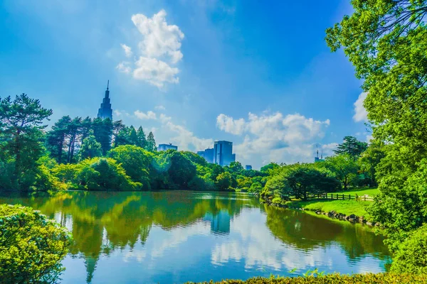 stock image NTT DOCOMO Yoyogi Building. Shooting Location: Shinjuku-ku, Tokyo