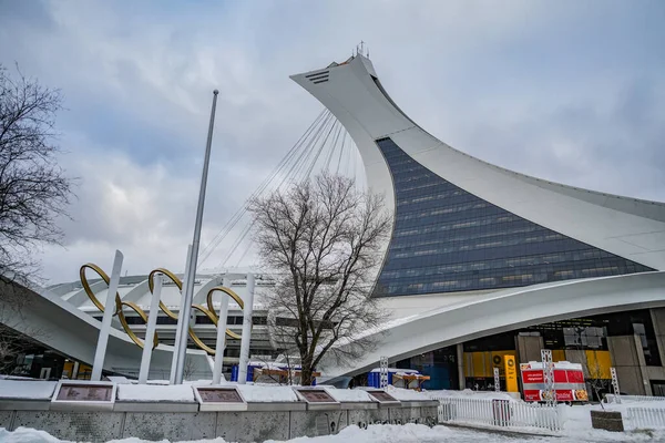 Estadio Olímpico Montreal Ubicación Del Disparo Montreal Canada — Foto de Stock