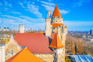 Casaloma görünümü (Toronto). Çekim Konumu: Toronto