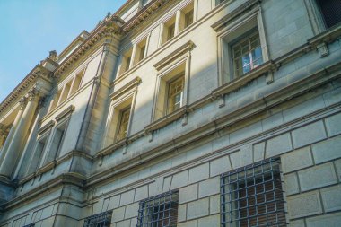 Japon Bankası göründü. Çekim yeri: Chuo -ku, Tokyo