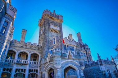 Casaloma görünümü (Toronto). Çekim Konumu: Toronto