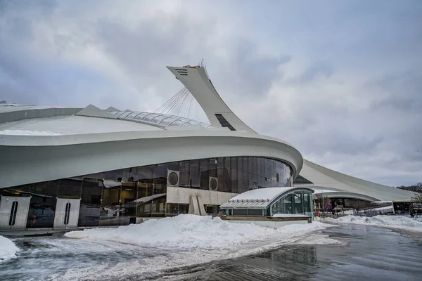 Estadio Olímpico Montreal Ubicación Del Disparo Montreal Canada — Foto de Stock