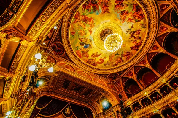 Maďarská Národní Opera Místo Střelby Maďarsko Budapešť — Stock fotografie