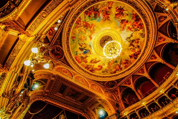 Maďarská Národní Opera Místo Střelby Maďarsko Budapešť — Stock fotografie