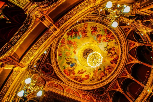 Magyar Nemzeti Opera Lövöldözés Helye Magyarország Budapest — Stock Fotó