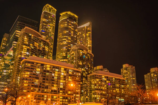 Toronto Gece Görüşü Kanada Çekim Konumu Toronto — Stok fotoğraf