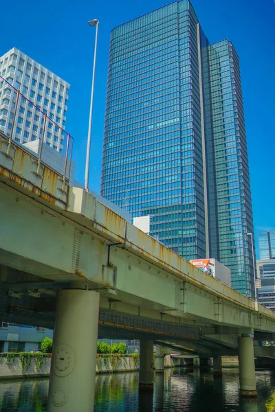 Kontorsbyggnad Nihonbashi Tokyo Skytteläge Chuo Tokyo — Stockfoto
