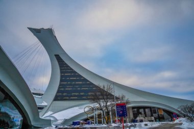 Montreal Olimpiyat Stadyumu. Çekim Konumu: Montreal, Kanada