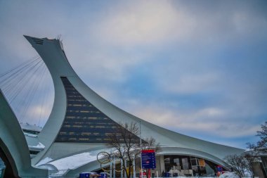 Montreal Olimpiyat Stadyumu. Çekim Konumu: Montreal, Kanada