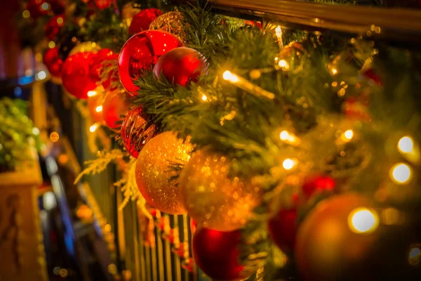 Decoración Del Árbol Navidad Ubicación Del Tiroteo Yokohama City Kanagawa — Foto de Stock