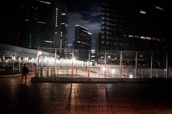 Штаб Квартира Shiodome Shooting Location Minato Tokyo — стокове фото