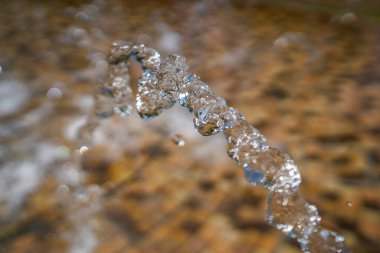 Oynanabilir suyun şekli. Çekim yeri: Shinagawa -ku, Tokyo