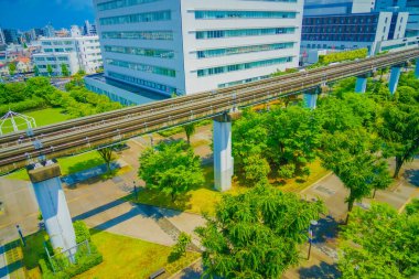 Tachikawa Sunsan Yolu. Çekim yeri: Tachikawa Şehri, Tokyo