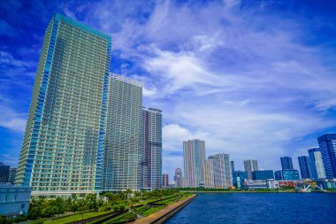 Chuo-ku, Tokyo 'daki apartman dairesi. Çekim yeri: Chuo -ku, Tokyo