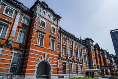 Tokyo İstasyon Binası. Çekim yeri: Tokyo Büyükşehir Bölgesi