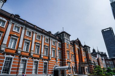 Tokyo İstasyon Binası. Çekim yeri: Tokyo Büyükşehir Bölgesi