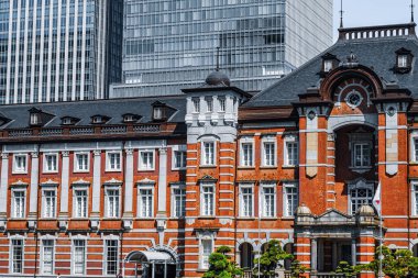 Tokyo İstasyon Binası. Çekim yeri: Tokyo Büyükşehir Bölgesi