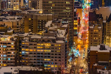 Montreal gece görüşü (kondisyon). Çekim Konumu: Montreal, Kanada
