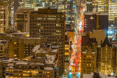 Montreal gece görüşü (kondisyon). Çekim Konumu: Montreal, Kanada