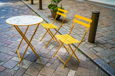 The image of a stylish chair. Shooting Location: Sweden, Stockholm