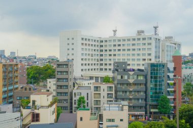 Kanagawa-ku, Yokohama 'da bir yerleşim yeri. Çekim yeri: Kanagawa -ku, Yokohama