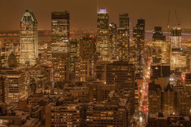 Montreal gece görüşü (kondisyon). Çekim Konumu: Montreal, Kanada