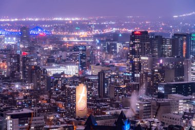 Montreal gece görüşü (kondisyon). Çekim Konumu: Montreal, Kanada