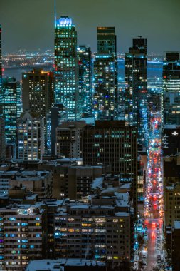Montreal gece görüşü (kondisyon). Çekim Konumu: Montreal, Kanada