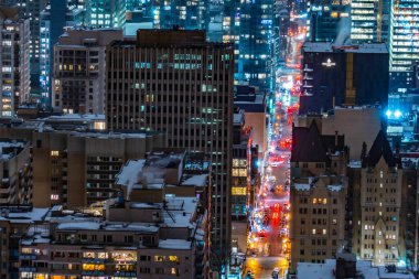 Montreal gece görüşü (kondisyon). Çekim Konumu: Montreal, Kanada