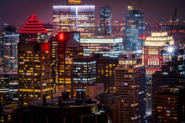 Montreal gece görüşü (kondisyon). Çekim Konumu: Montreal, Kanada