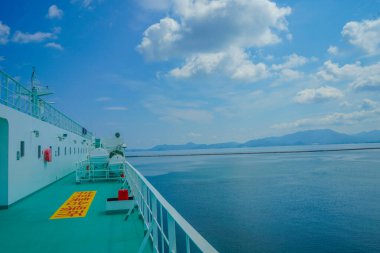 Tsugaru Boğazı feribotunda. Çekim Konumu: Aomori