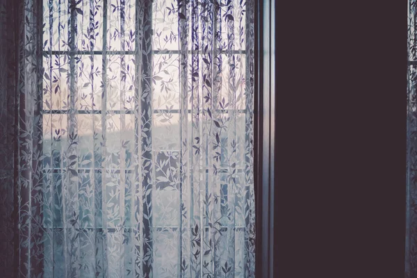 Western Style Windows Curtains Shooting Location Toronto — Stock Photo, Image