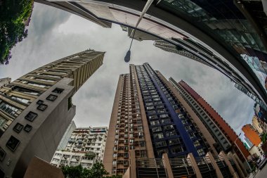 Hong Kong şehri. Çekim yeri: Hong Kong Özel Yönetim Bölgesi