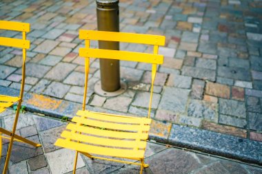 The image of a stylish chair. Shooting Location: Sweden, Stockholm