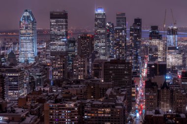 Montreal gece görüşü (kondisyon). Çekim Konumu: Montreal, Kanada