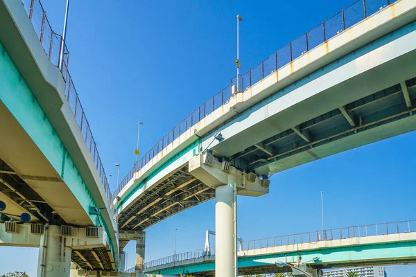 Высокие Линии Скоростной Автомагистрали Место Съемки Кото Токио — стоковое фото