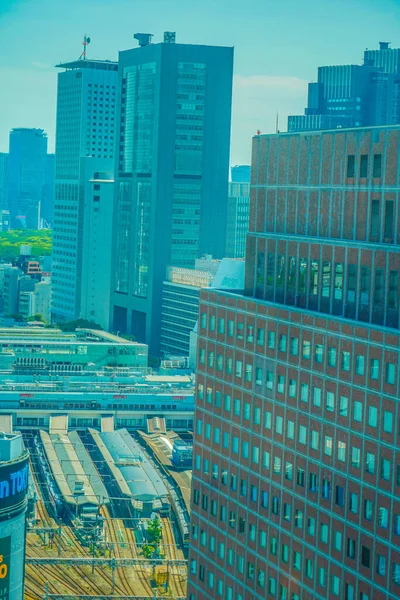 Ουρανοξύστες Shinjuku Shinjuku Τόκιο Τοποθεσία Λήψης Shinjuku Τόκιο — Φωτογραφία Αρχείου