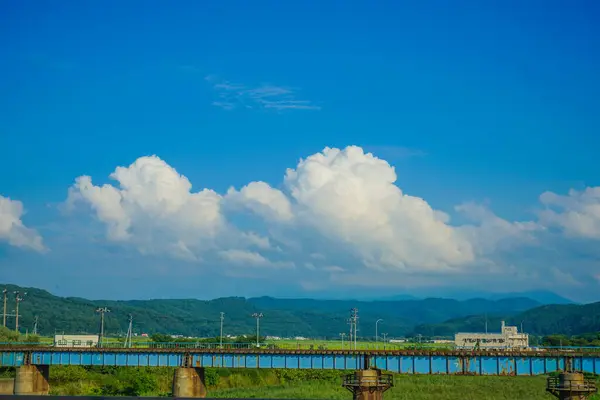 Paysage Ajigasawa Préfecture Aomori Lieu Tournage Aomori — Photo