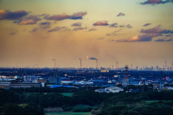 Kashima Rinkai Industriegebied Schietplaats Tskuba Stad Ibaraki Pref — Stockfoto