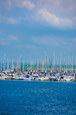 Yokohama Bayside Marina. Çekim yeri: Kanazawa -ku, Yokohama