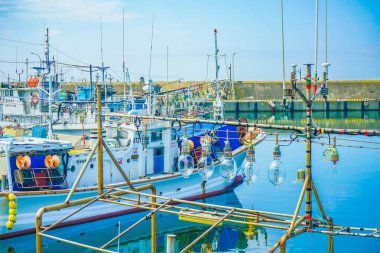Balıkçı teknesi demir aldı. Atış yeri: Niigata Bölgesi
