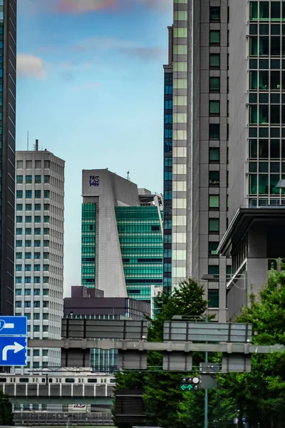 Офисный Район Отомачи Место Съемок Chiyoda Ward Tokyo — стоковое фото