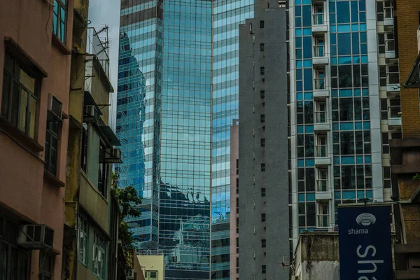 Hong Kong Şehri Çekim Yeri Hong Kong Özel Yönetim Bölgesi — Stok fotoğraf