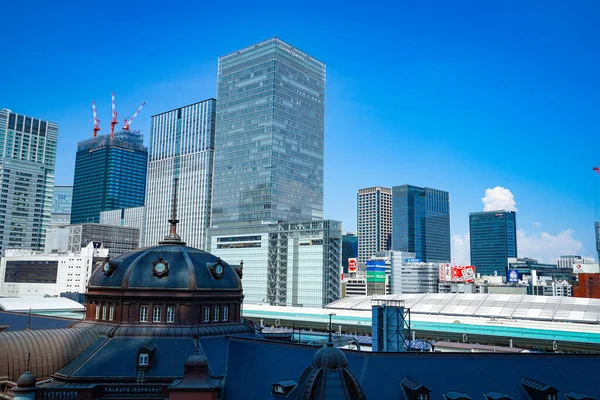 Здание Вокзала Токио Место Съемок Столичный Район Токио — стоковое фото