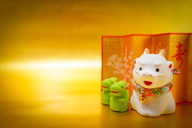 Ejderha yılının yeni yıl kartı materyali (Ailesiz Tatsu). Çekim yeri: Yokohama-şehir kanagawa ili