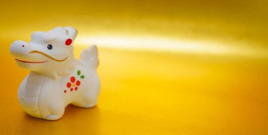 Ejderha yılı için yeni yıl kartı materyali. Çekim yeri: Yokohama-şehir kanagawa ili