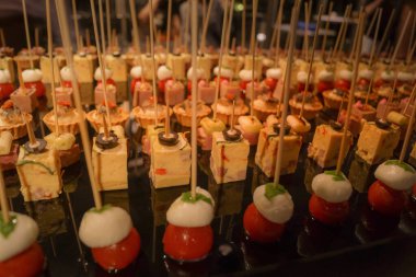 İştah açıcı tabak resmi. Çekim yeri: Shibuya -ku, Tokyo